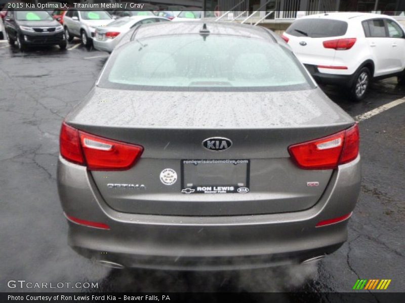 Titanium Metallic / Gray 2015 Kia Optima LX