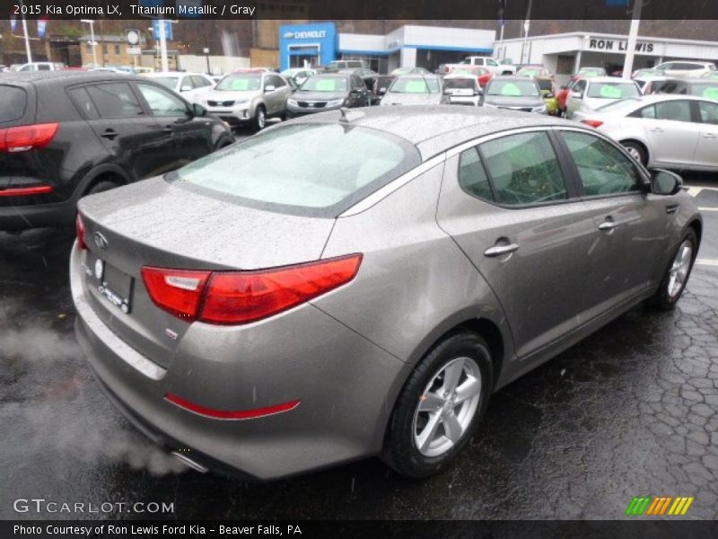 Titanium Metallic / Gray 2015 Kia Optima LX