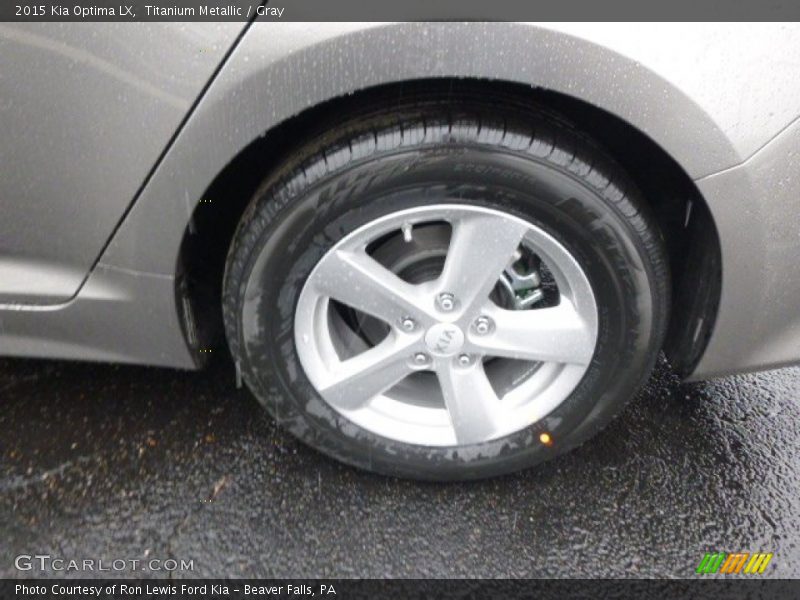 Titanium Metallic / Gray 2015 Kia Optima LX