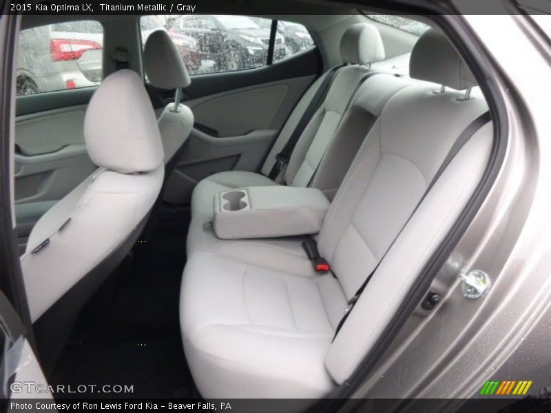Titanium Metallic / Gray 2015 Kia Optima LX