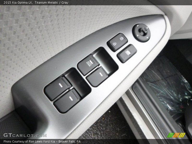 Titanium Metallic / Gray 2015 Kia Optima LX