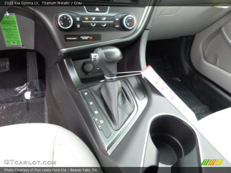 Titanium Metallic / Gray 2015 Kia Optima LX