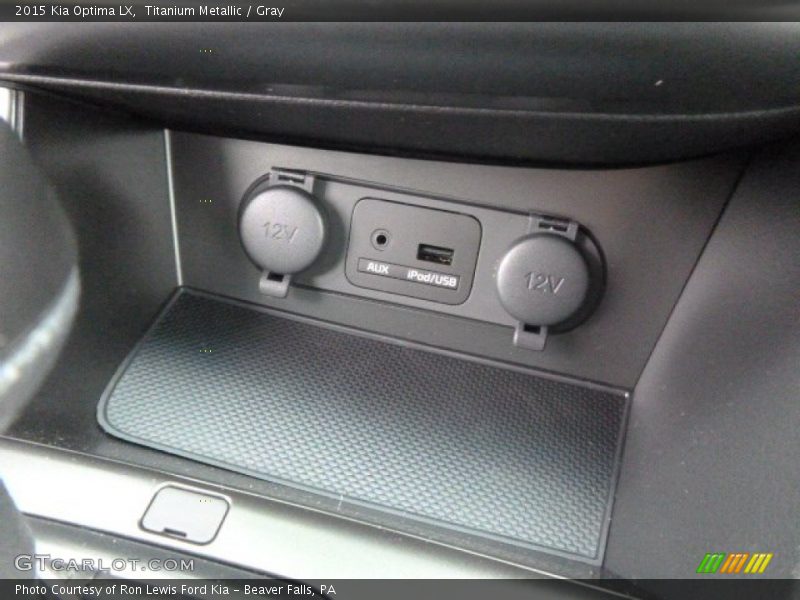 Titanium Metallic / Gray 2015 Kia Optima LX
