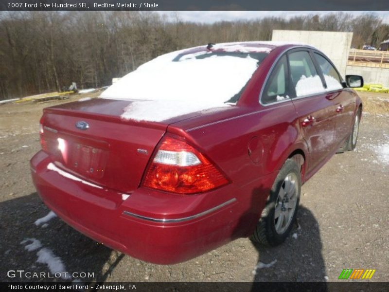 Redfire Metallic / Shale 2007 Ford Five Hundred SEL