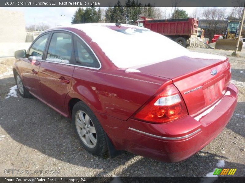 Redfire Metallic / Shale 2007 Ford Five Hundred SEL