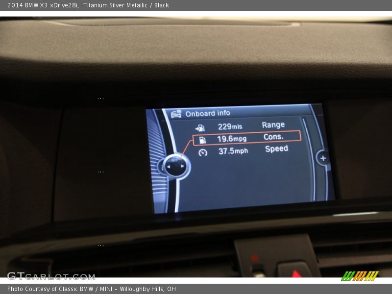 Titanium Silver Metallic / Black 2014 BMW X3 xDrive28i