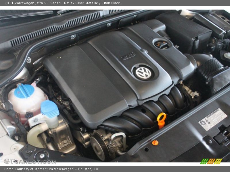 Reflex Silver Metallic / Titan Black 2011 Volkswagen Jetta SEL Sedan