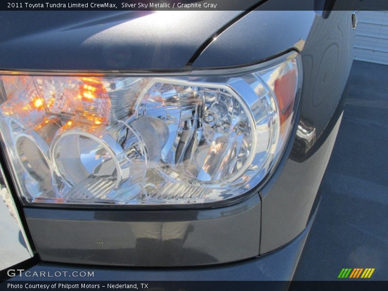 Silver Sky Metallic / Graphite Gray 2011 Toyota Tundra Limited CrewMax