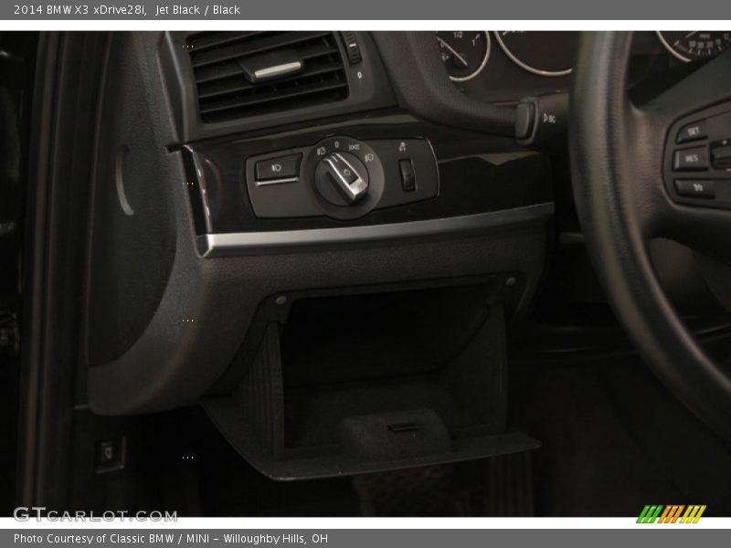 Jet Black / Black 2014 BMW X3 xDrive28i