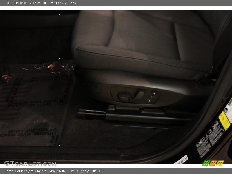 Jet Black / Black 2014 BMW X3 xDrive28i
