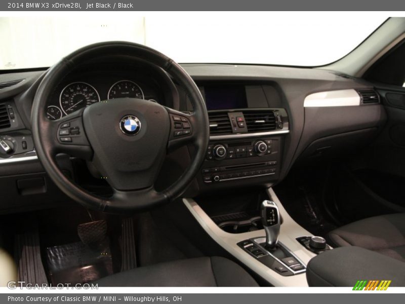 Jet Black / Black 2014 BMW X3 xDrive28i