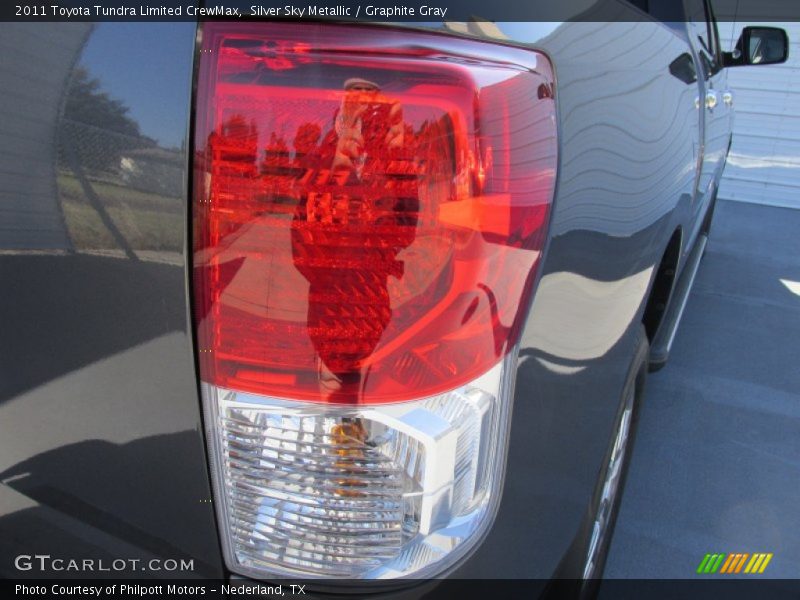 Silver Sky Metallic / Graphite Gray 2011 Toyota Tundra Limited CrewMax