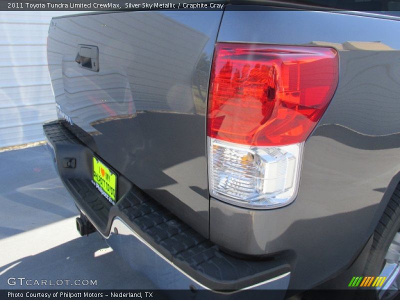 Silver Sky Metallic / Graphite Gray 2011 Toyota Tundra Limited CrewMax