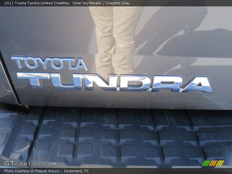 Silver Sky Metallic / Graphite Gray 2011 Toyota Tundra Limited CrewMax