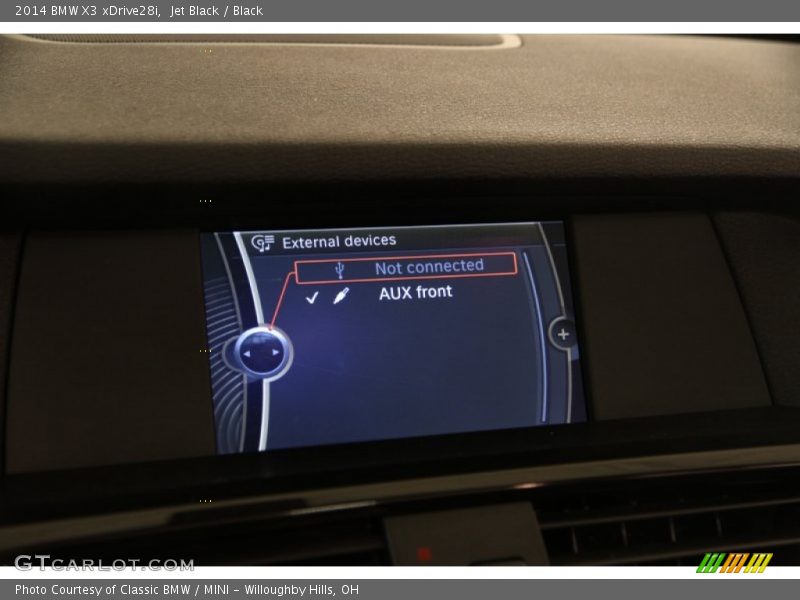 Jet Black / Black 2014 BMW X3 xDrive28i