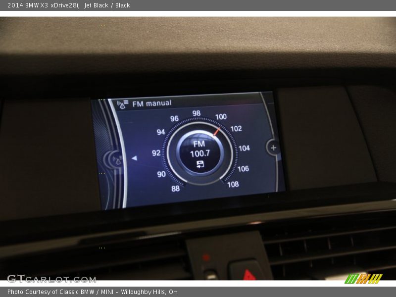 Jet Black / Black 2014 BMW X3 xDrive28i