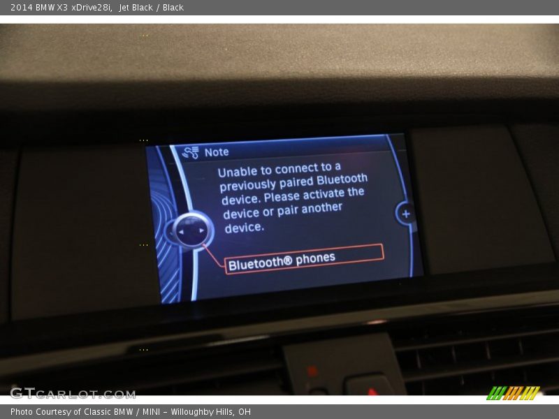 Jet Black / Black 2014 BMW X3 xDrive28i