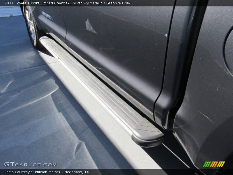 Silver Sky Metallic / Graphite Gray 2011 Toyota Tundra Limited CrewMax