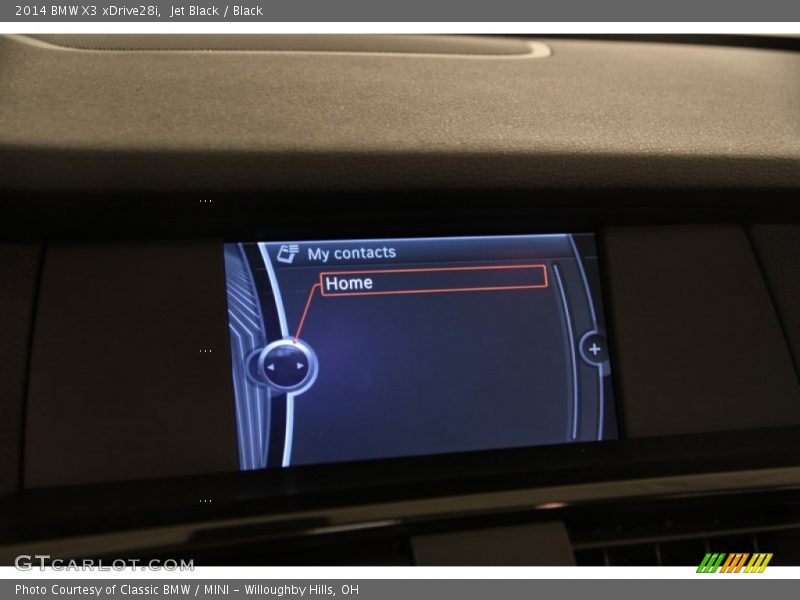 Jet Black / Black 2014 BMW X3 xDrive28i