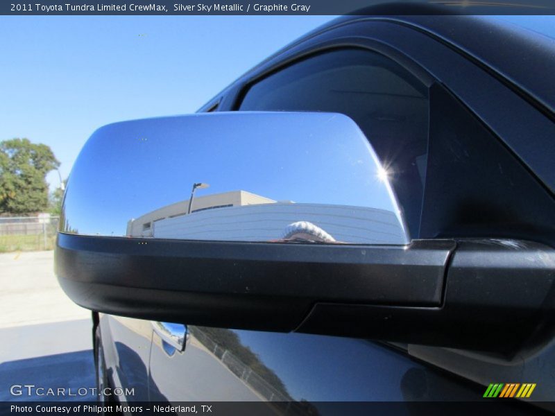Silver Sky Metallic / Graphite Gray 2011 Toyota Tundra Limited CrewMax