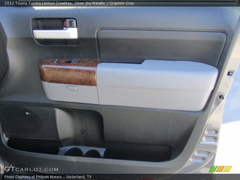 Silver Sky Metallic / Graphite Gray 2011 Toyota Tundra Limited CrewMax