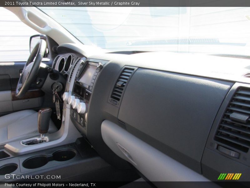 Silver Sky Metallic / Graphite Gray 2011 Toyota Tundra Limited CrewMax