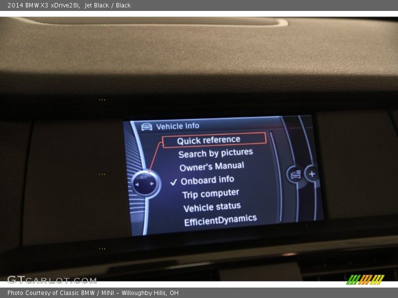 Jet Black / Black 2014 BMW X3 xDrive28i