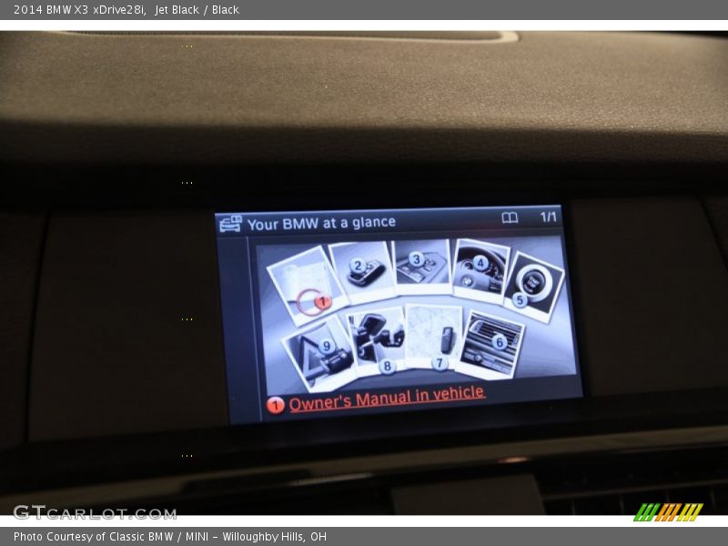 Jet Black / Black 2014 BMW X3 xDrive28i