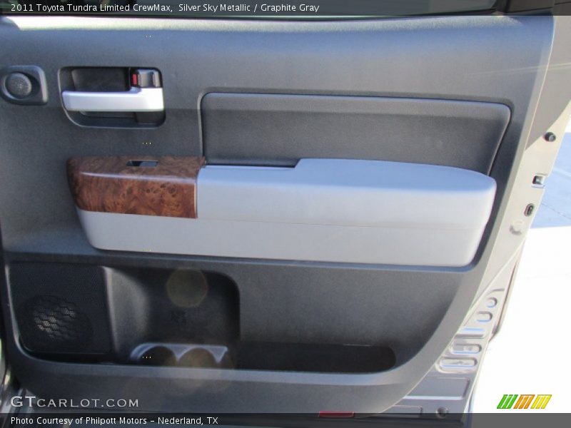 Silver Sky Metallic / Graphite Gray 2011 Toyota Tundra Limited CrewMax