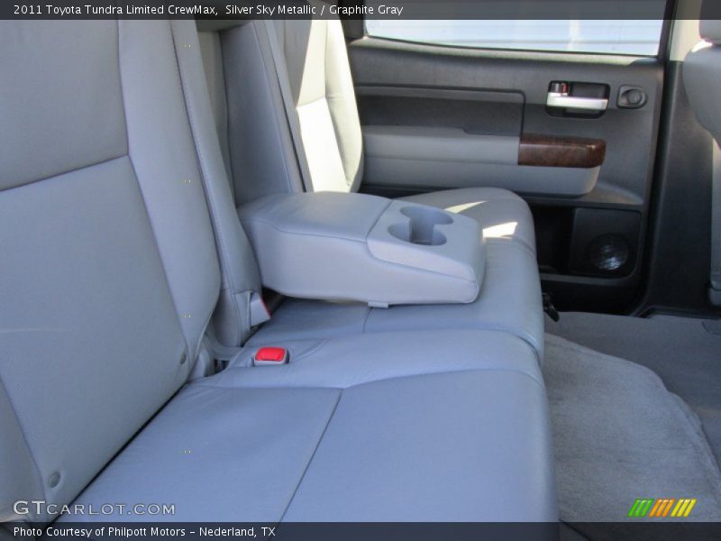 Silver Sky Metallic / Graphite Gray 2011 Toyota Tundra Limited CrewMax