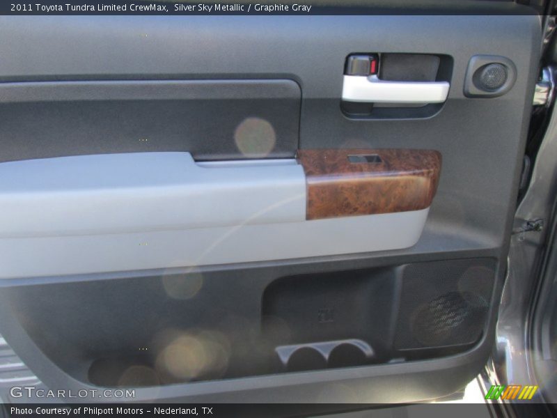 Silver Sky Metallic / Graphite Gray 2011 Toyota Tundra Limited CrewMax