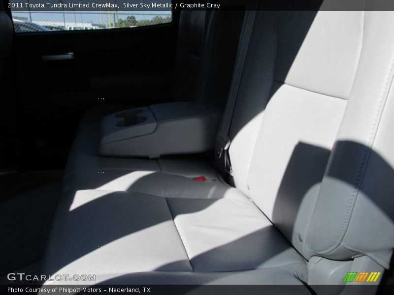 Silver Sky Metallic / Graphite Gray 2011 Toyota Tundra Limited CrewMax