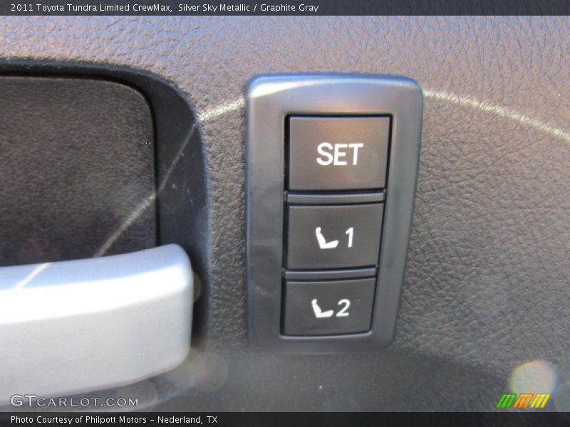 Silver Sky Metallic / Graphite Gray 2011 Toyota Tundra Limited CrewMax