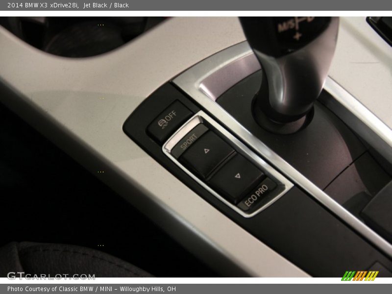Jet Black / Black 2014 BMW X3 xDrive28i