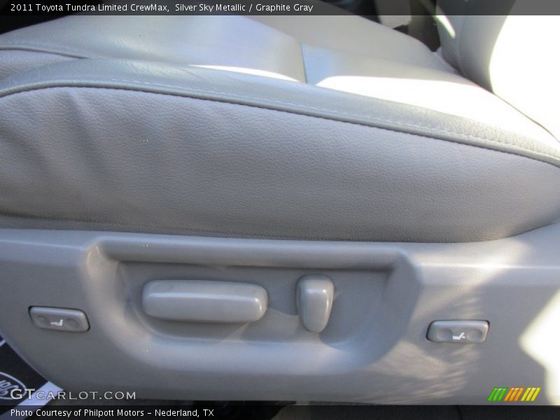 Silver Sky Metallic / Graphite Gray 2011 Toyota Tundra Limited CrewMax