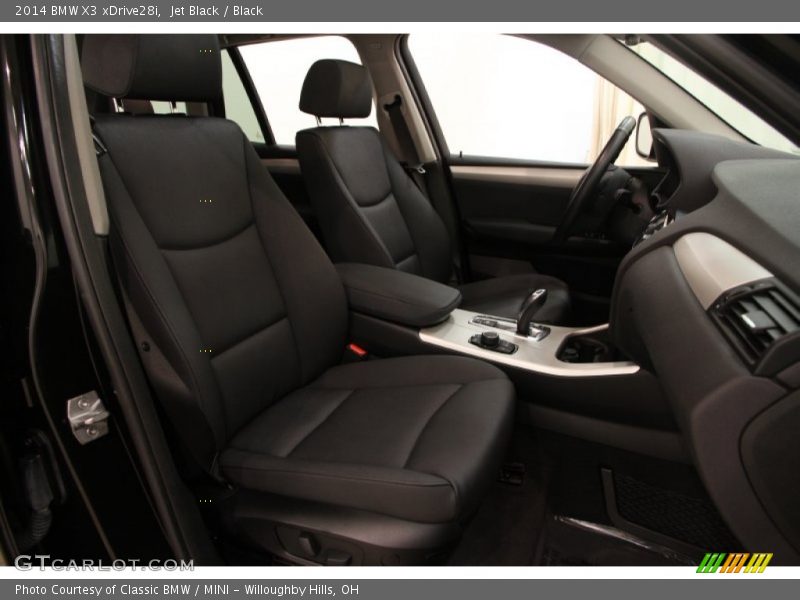 Jet Black / Black 2014 BMW X3 xDrive28i