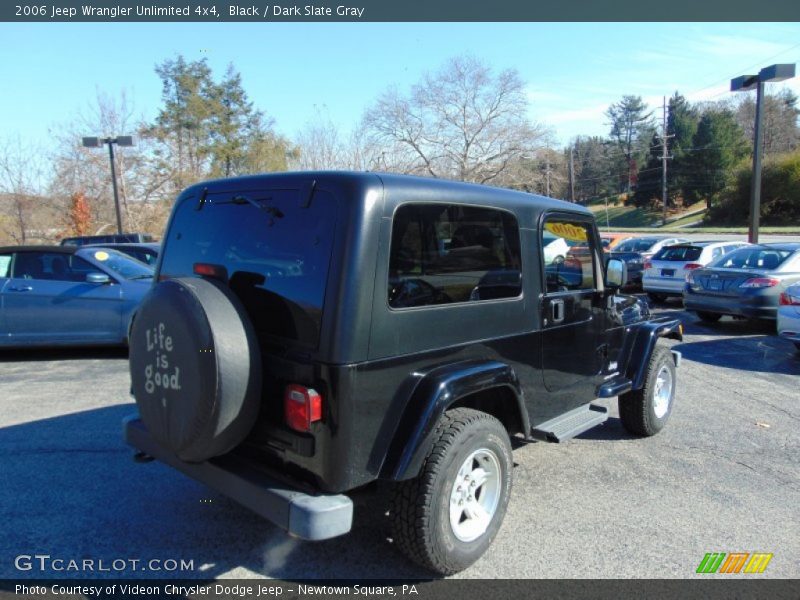 Black / Dark Slate Gray 2006 Jeep Wrangler Unlimited 4x4