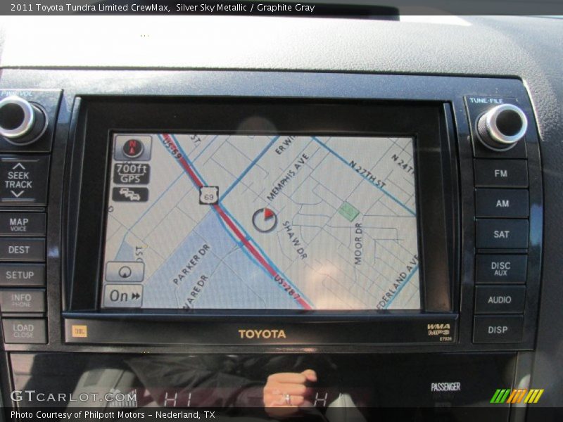 Silver Sky Metallic / Graphite Gray 2011 Toyota Tundra Limited CrewMax