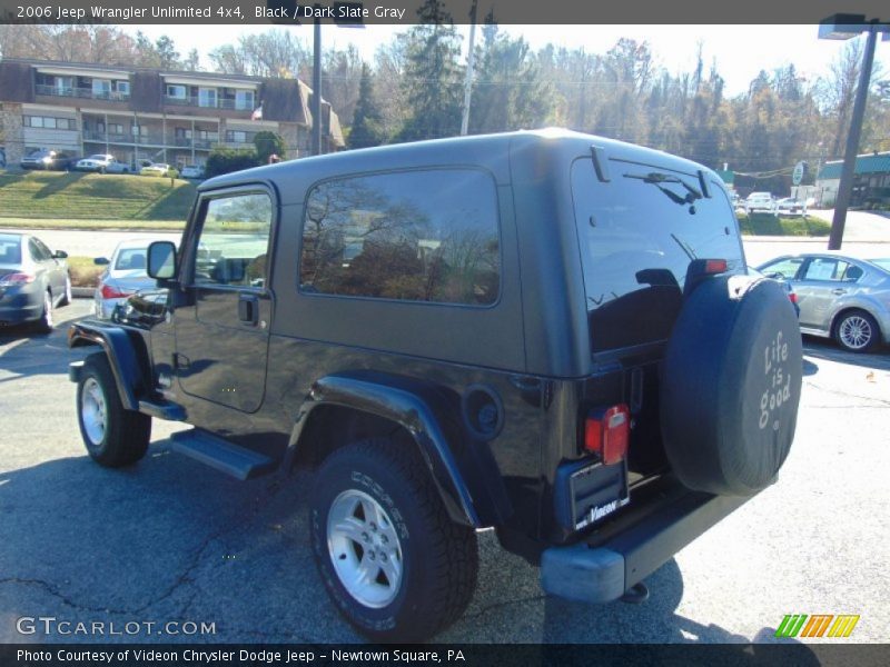 Black / Dark Slate Gray 2006 Jeep Wrangler Unlimited 4x4