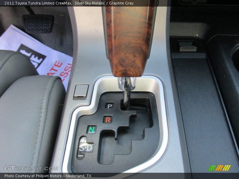 Silver Sky Metallic / Graphite Gray 2011 Toyota Tundra Limited CrewMax