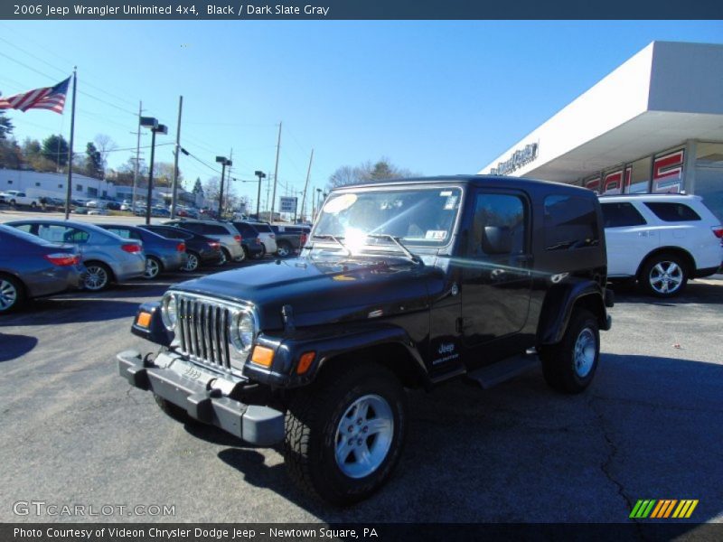 Black / Dark Slate Gray 2006 Jeep Wrangler Unlimited 4x4