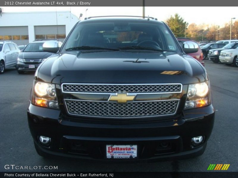 Black / Ebony 2012 Chevrolet Avalanche LT 4x4