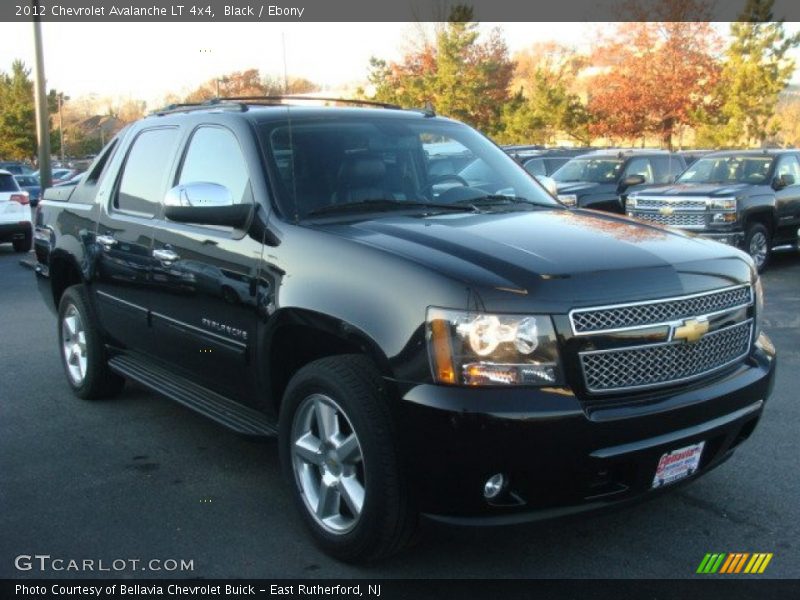 Black / Ebony 2012 Chevrolet Avalanche LT 4x4