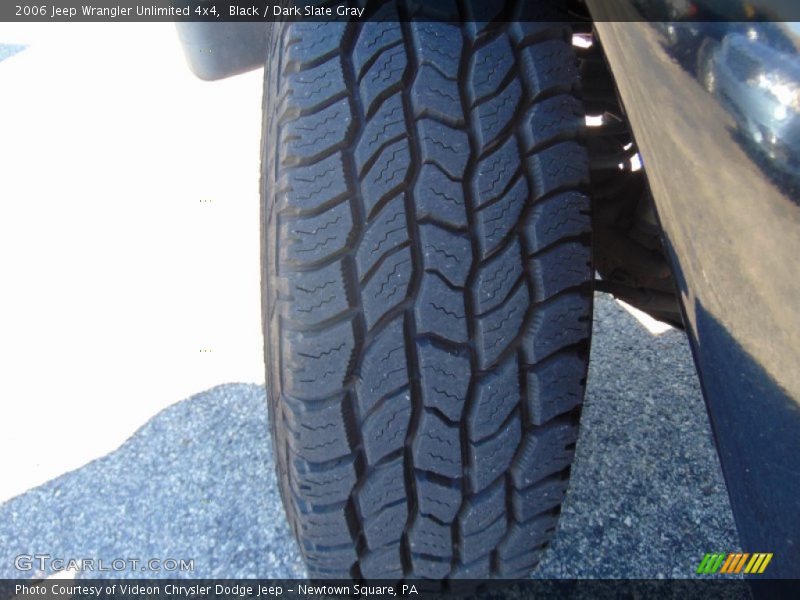 Black / Dark Slate Gray 2006 Jeep Wrangler Unlimited 4x4