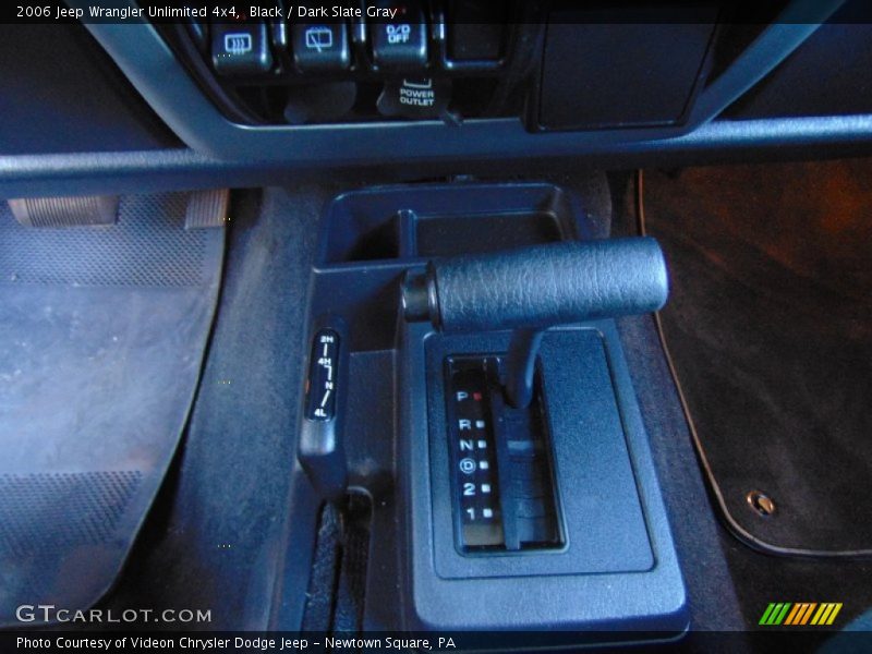 Black / Dark Slate Gray 2006 Jeep Wrangler Unlimited 4x4