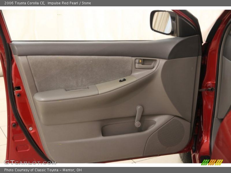 Impulse Red Pearl / Stone 2006 Toyota Corolla CE