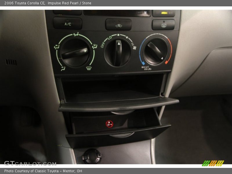 Impulse Red Pearl / Stone 2006 Toyota Corolla CE