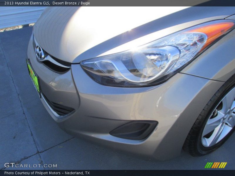 Desert Bronze / Beige 2013 Hyundai Elantra GLS