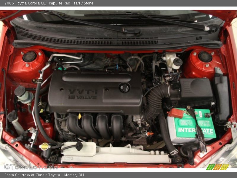 Impulse Red Pearl / Stone 2006 Toyota Corolla CE