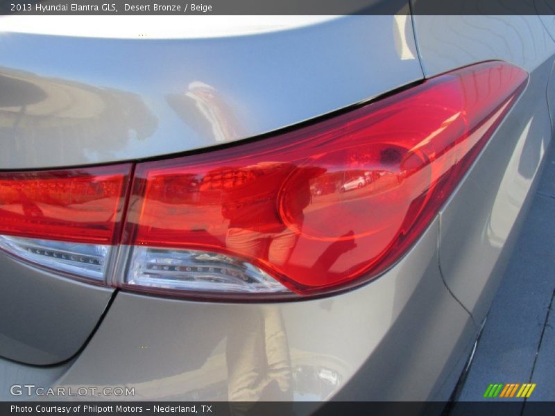 Desert Bronze / Beige 2013 Hyundai Elantra GLS